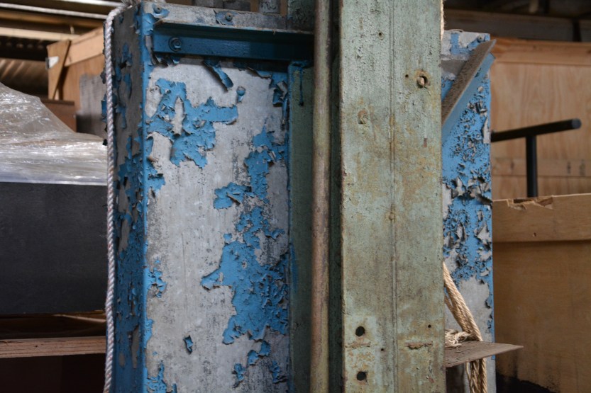 blue paint